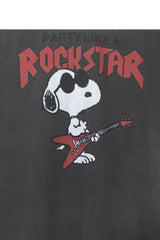 スヌープロックスター半袖Tシャツ