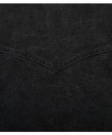 Hard Canvas Western Vest [ CHARCOAL ]
