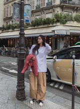 [U-BASIC] Mum Basic Heavy Cotton Long Sleeve