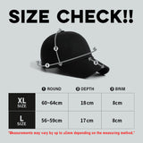 BIC SIZE XL HIGH EA DENIM CAP BLACK