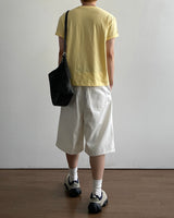 Clean Bermuda Cotton Pants