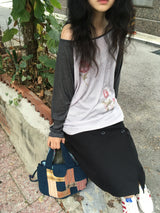 Flower Raglan T-Shirt