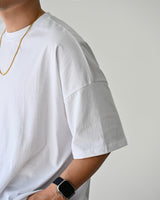 BT オーバーサイズスリットショートスリーブTシャツWH