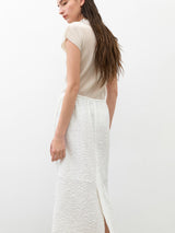 (SK-5014)WRINKLE STRING SKIRT