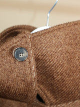 Belted Balmacan Single Alpaca Half Coat (Wool Coat/Winter Coat)