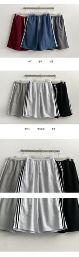 Moju ツーライントラックバミューダトレーニングショーツ