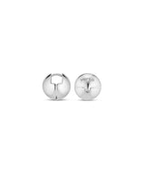 [925 silver] Deux.silver.107 / ウォールナットピアス (シルバー)
