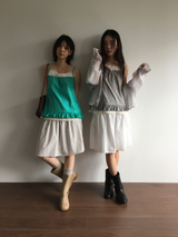 メリ レース ノースリーブ (3color)