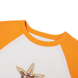フィッシングミックスラグランクロップTシャツ [IVORY]
