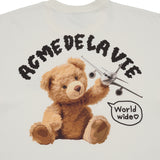 24FW ワールドワイドエアラインベアアートワーク半袖Tシャツ (OVERSEAS EXCLUSIVE) クリーム