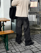 No.1459 hidden pocket denim PT (3color)