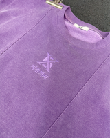 6X フリーウィルクロップTシャツ(ピグメント/パープル)