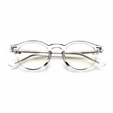 Horn-Trimmed Transparent Glasses Y.LAB 04 C07