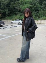 Skim Brush Washing Wide Pants