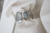 Oval bracelet watch 