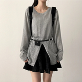 Bolton Loose Fit Pocket Belt Knit