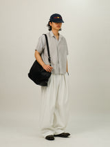 MEN Pin-tuck Banding Balloon Slacks