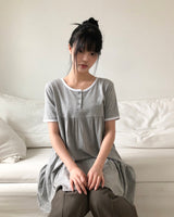 ダソンヘンリー半袖ドレス