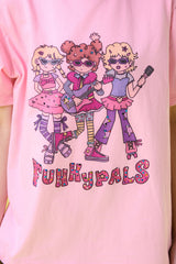 ファンキーパルズ Tシャツ [Pink]