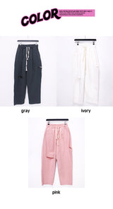 damage boxy pants (3color)