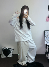 1000SOLD STRIPE COLORATION PANTS