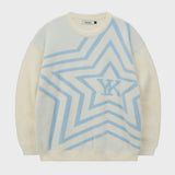 Hairy Star Graphic Knit