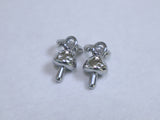 muchroom ring earring