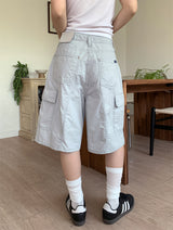 LIGHT FLAP BERMUDA SHORTS (3C)