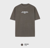 ルックターパージャストムーブピグメントオーバーサイズショートスリーブTシャツ