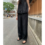 Matil denim banding pants