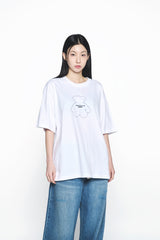 25SS デストロイデニムバドパンツ ブルー
