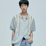 navajo ブークレニットカーディガン canal blue