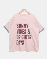 シホ レタリング ショートスリーブ Tシャツ