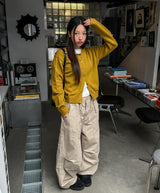 Jay Back Pocket Parachute Cotton Pants