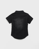 [MADE] Le Fit Denim Short Sleeve Shirt