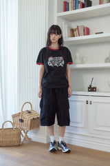 26SS★ Stamp Club Ringer Short Sleeve Tee