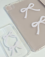 ダブルリボンiPadケース