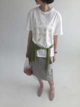 YWD フラワーTシャツ (3color)