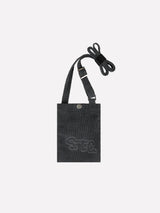 S.T.C. コーデュロイクロスミニバッグ (BLACK)