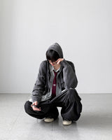 Lutz Pigment Hood Cardigan