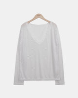ルニル ドット レース ロングスリーブ Tシャツ