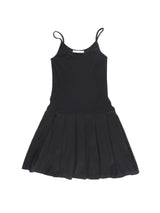 PLEATS MIDI ONE-PIECE (BLACK)
