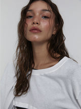 Cotton Cropped Top_White