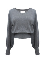 Emma Puff Knit (Grey)