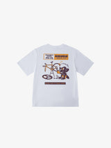HONEY BADGER REPAIR T-SHIRT WHITE