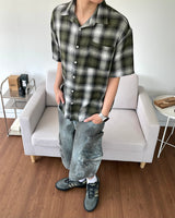 Shunut Checkered Short-Sleeved Shirt