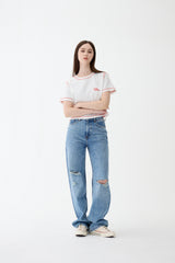 WM_オレンジステッチTシャツ