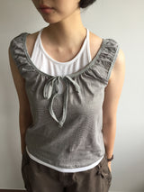 Fine stripe ribbon nasi  (2color)