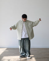 AC EMBOSSED CHECKERED SHIRT