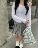 Ballon ribbon skirt